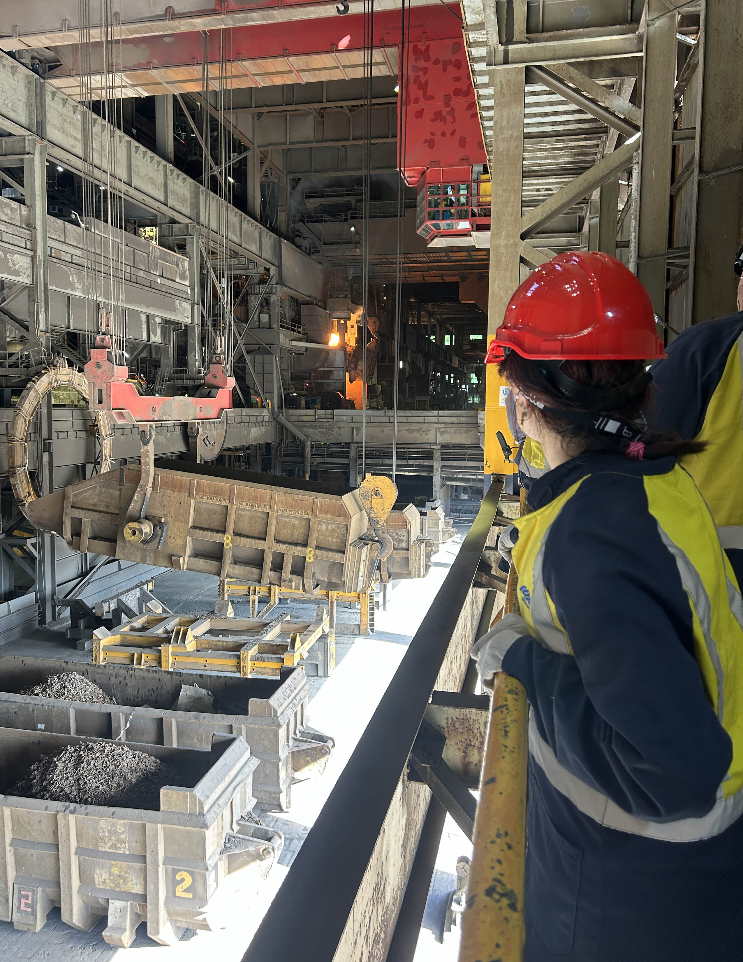 Understanding how steel is made at BlueScope's Port Kembla Steelworks.