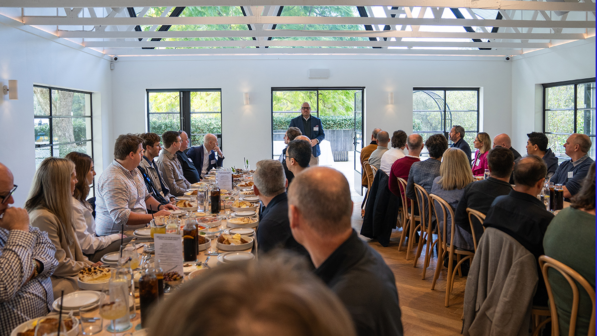 BlueScope's Architects Study Tour 2024 - Networking over lunch at MISC Parramatta