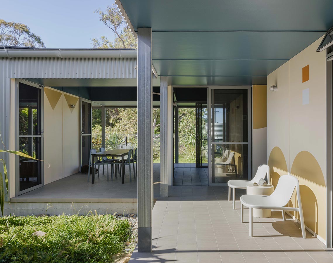 Greybox, Welsh + Major, featuring COLORBOND steel