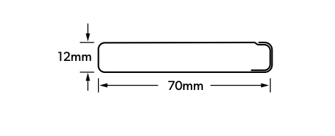 LYSAGHT LOUVRESCREEN® dimensions