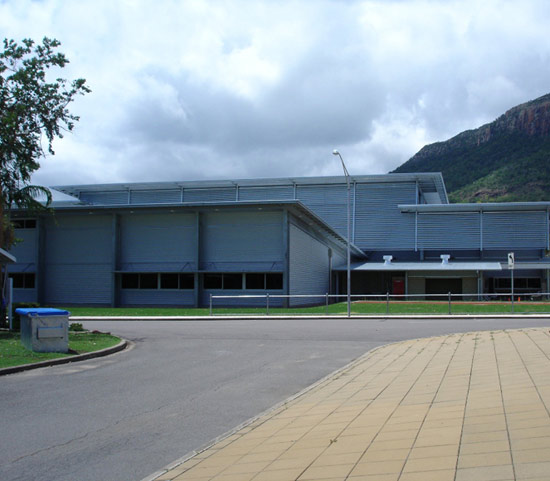 Gymnasium Building at Lavarack Army Base in Townsville 