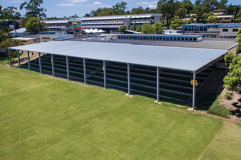 Mansfield State High School, QLD: Covered Walkway Areas