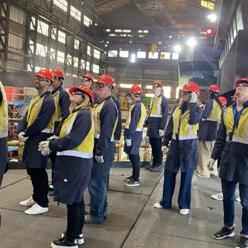 Understanding how steel is made at BlueScope's Port Kembla Steelworks.