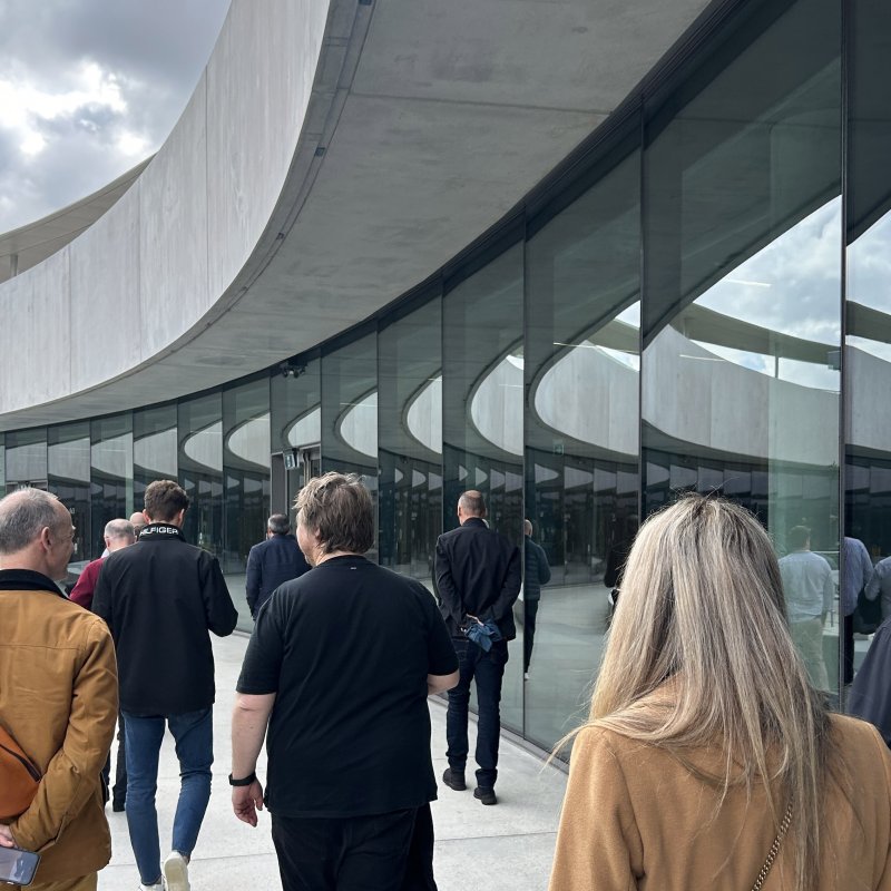 At the Parramatta Aquatic Centre, guest host Andrew Burges shared the innovative design approach that brings a sense of serenity to this remarkable project.