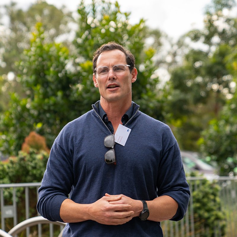 Guest host Al Baxter, Senior Principal and Director at Populous led the visit to CommBank Stadium, offering a firsthand look at the design of this world-class facility.