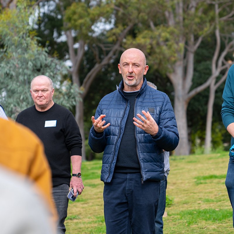 At the Parramatta Aquatic Centre, guest host Andrew Burges shared the innovative design approach that brings a sense of serenity to this remarkable project.