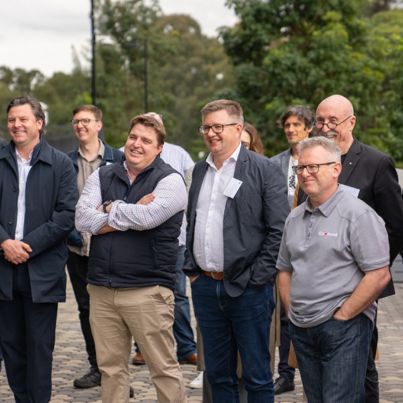 Guest host Al Baxter, Senior Principal and Director at Populous led the visit to CommBank Stadium, offering a firsthand look at the design of this world-class facility.