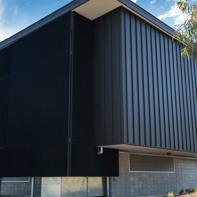 LYSAGHT ENSEAM® cladding in COLORBOND® steel Matt finish delivers divine design element for Churches of Christ in Queensland.