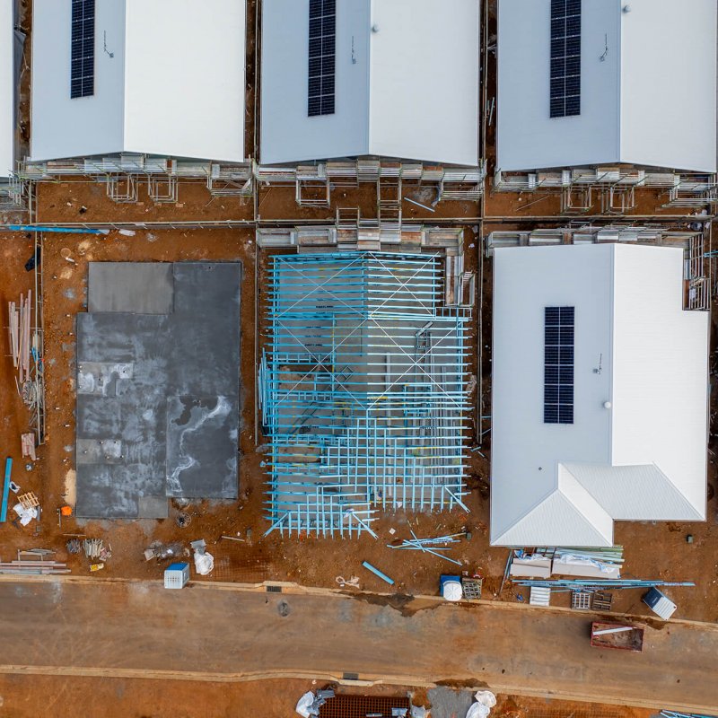 COLORBOND® steel – Roofing, Fascia and Gutters, Garage Doors, and Water Tanks - Surfmist® and Shale Grey™