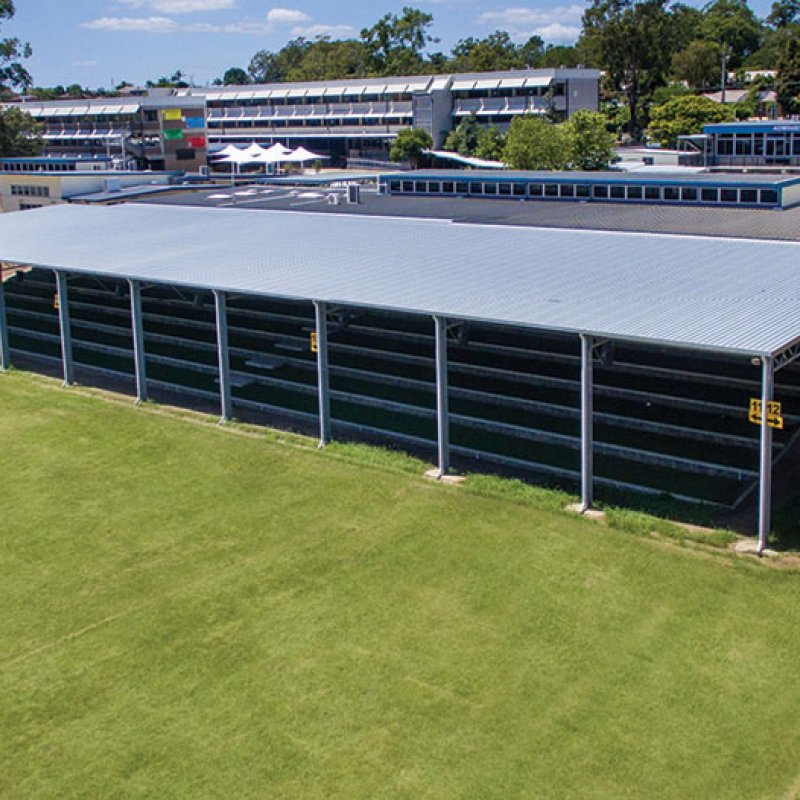 Mansfield State High School, QLD: Covered Walkway Areas