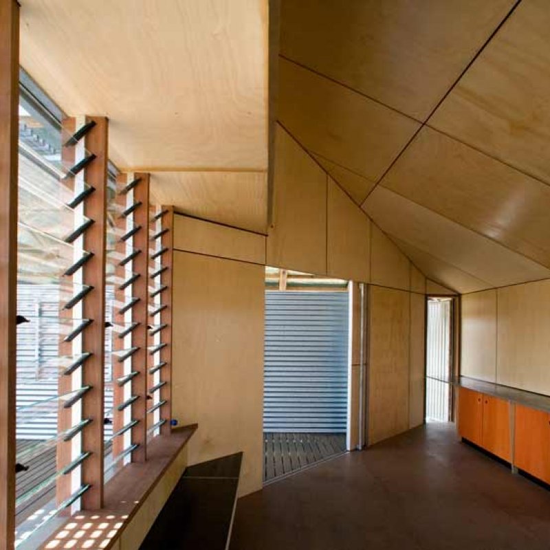 The Mt Franklin Visitors Shelter, with its environment-engaging exploded form, is anything but a typical bush hut.